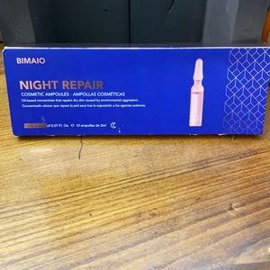 Bimaio night repair cosmetic ampoules